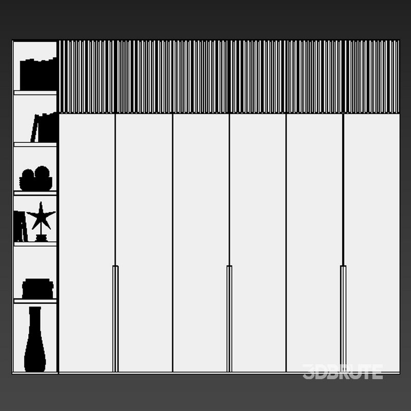 Wardrobe Furniture 016 Image 4