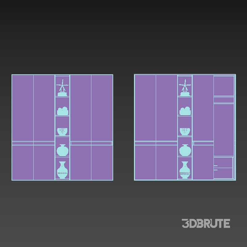 Wardrobe Furniture 017 Image 4