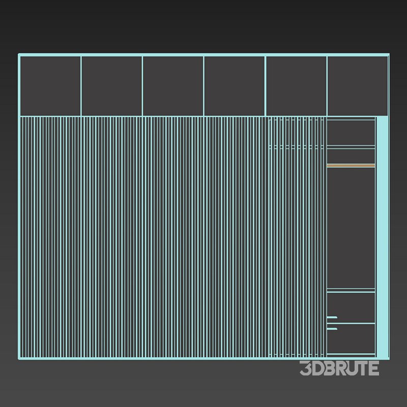 Wardrobe Furniture 020 Image 3