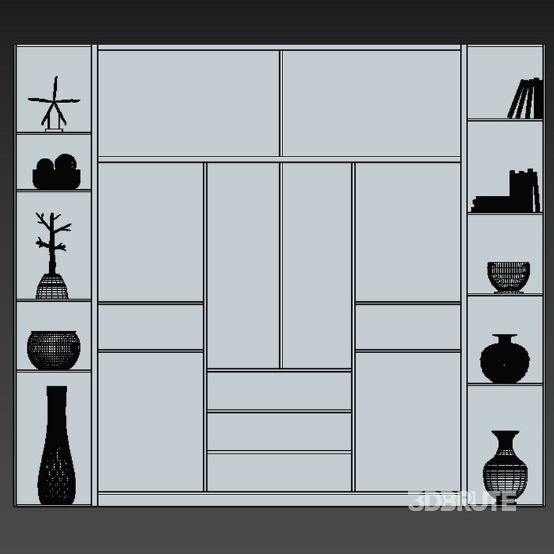 Wardrobe Furniture 021 Image 4