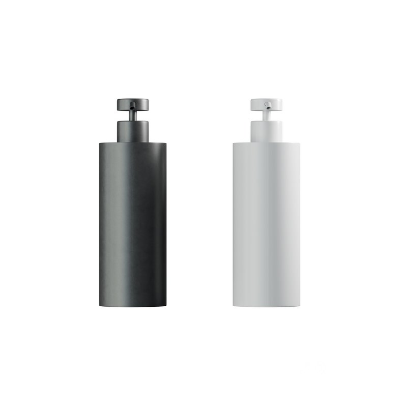 LUXE MATTE BLACK WALL MOUNTED SOAP DISPENSER Image 5