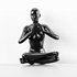 Female Meditation Pose statue - Thumbnail 3