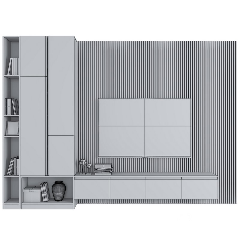 TV Wall Shkafulkin Stenka Okland Image 2