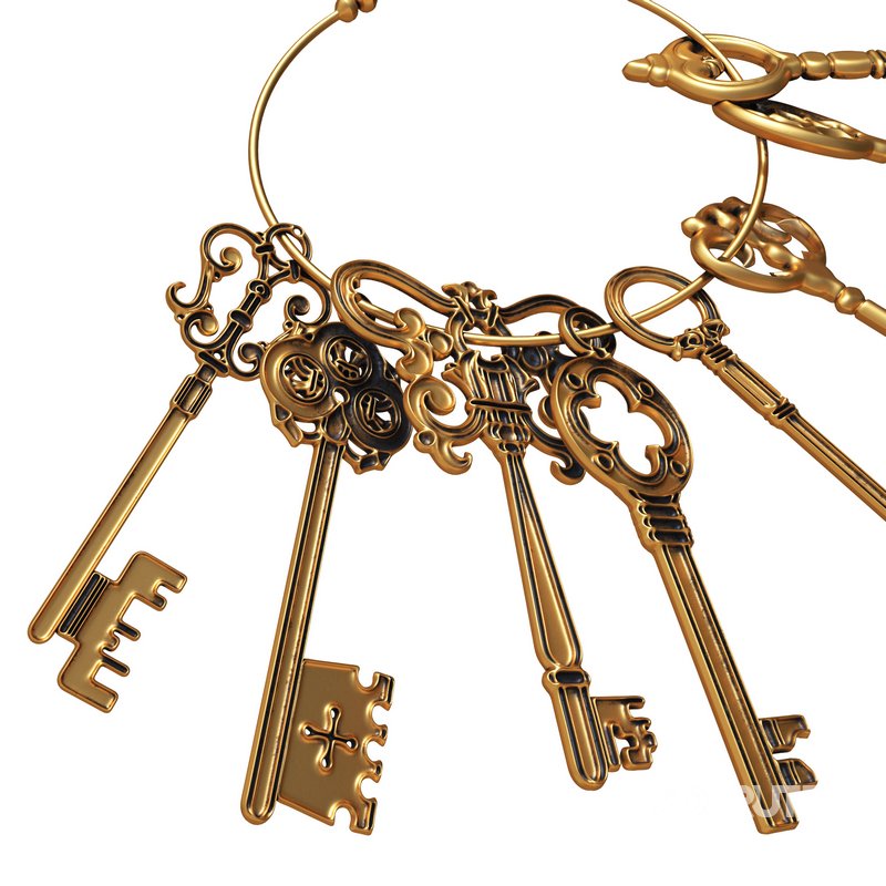 Vintage key ring 03 Image 2