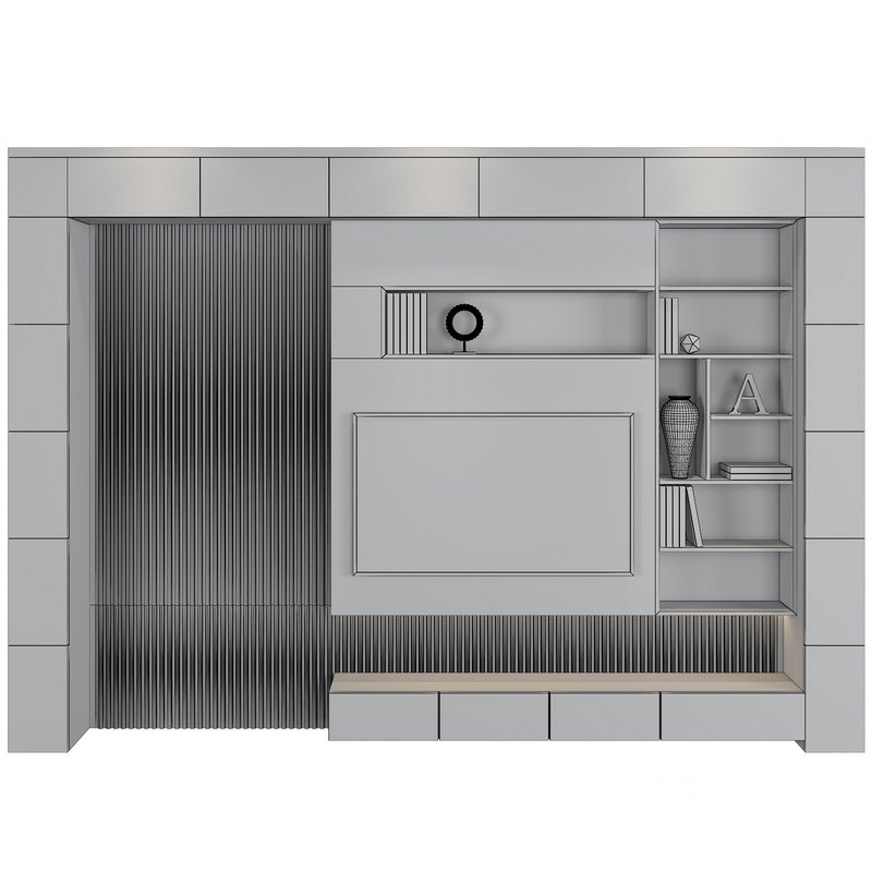 TV Wall set 07 Image 2