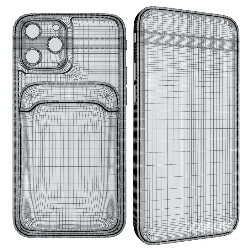 iPhone 12 With Leather Case Image 3