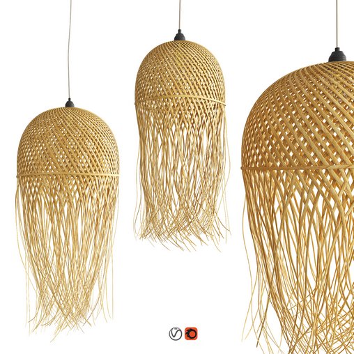 Bamboo Hanging Lights