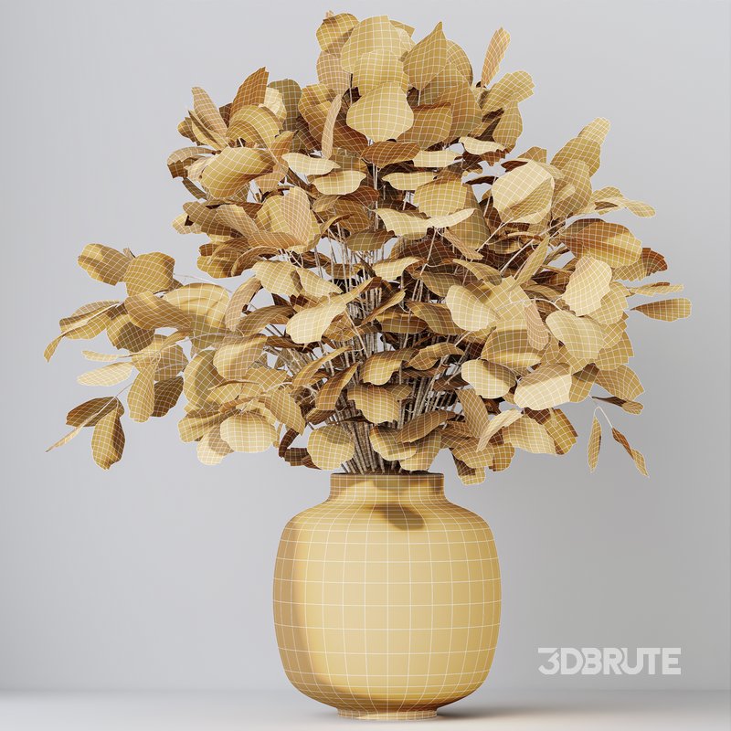 HQ HousePlants Branche Decorative Foliage Dollar Authentic Eucalyptus Bouquet Image 4