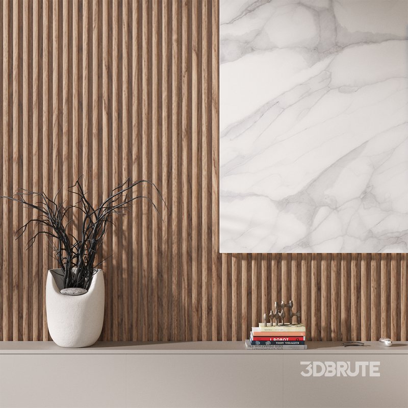 TV wall set 01 Image 5