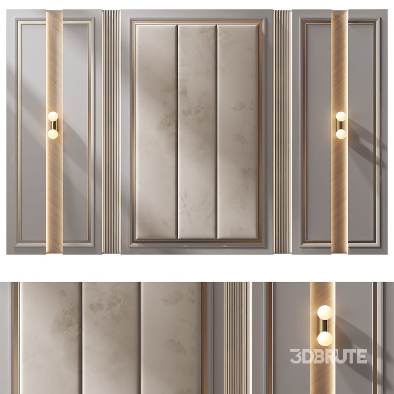 Headboard Wall Panel Decor vs Astrolighting Image 1