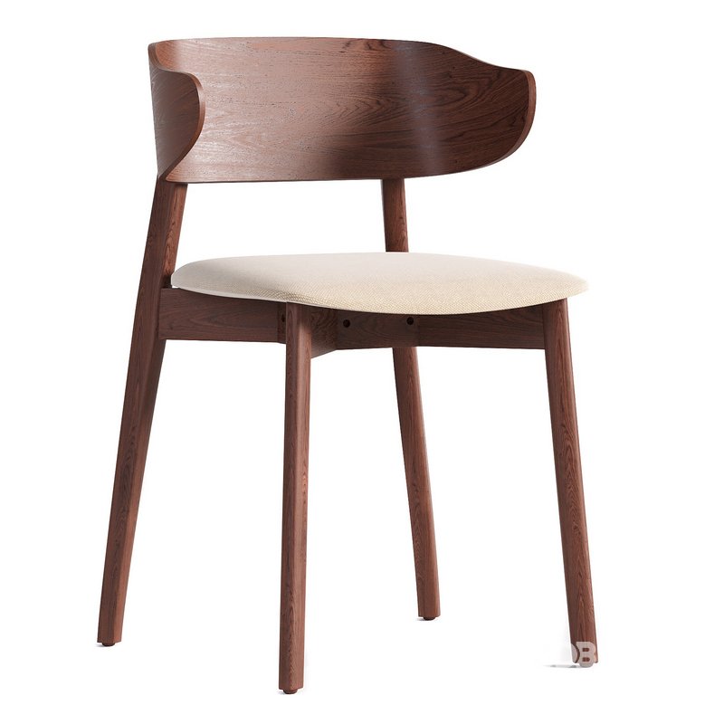 Franco Upholstered Dining Chair Antwerp Natural Image 1