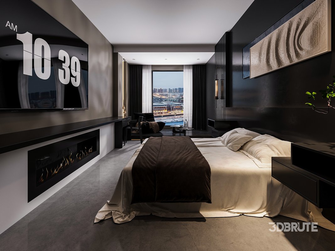 Modern bedroom Image 2