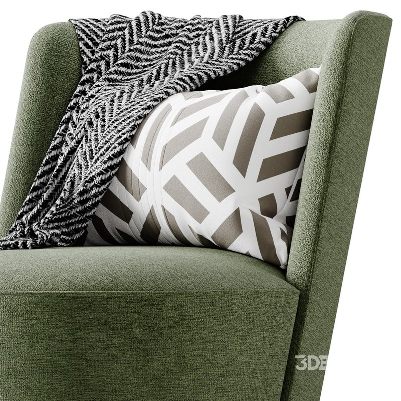 GALAPAGOS UPHOLSTERED ARMCHAIR Image 11