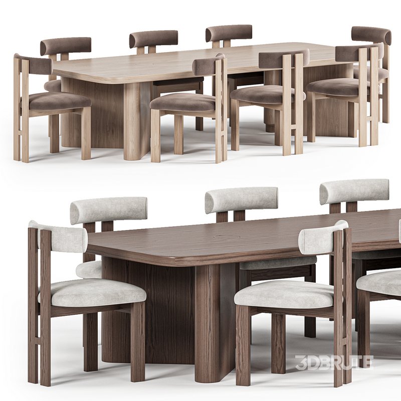Tabmi Dining Table,Hygiea Chair Image 3