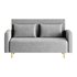 Contemporary Seats 2 Solid Color Sofa - Thumbnail 11