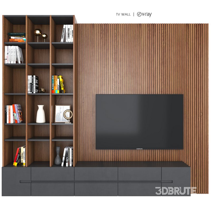 TV Wall Shkafulkin Stenka Dakota Image 1