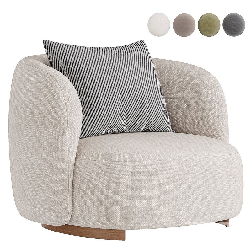 Aralia Armchair Image 1