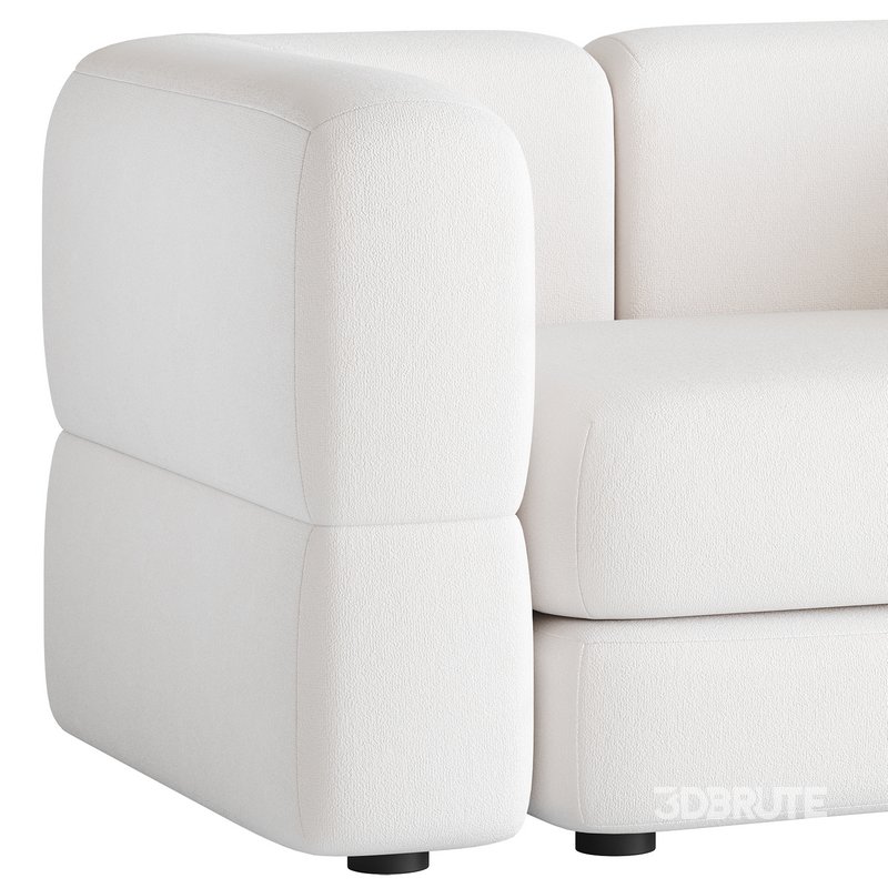 Armchair Brera Velor Cherry Image 12