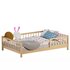Lasse Scandinavian Wooden Kids Bed Hand Made - Thumbnail 3