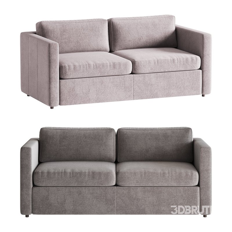 Harris Leather Sofa Image 1