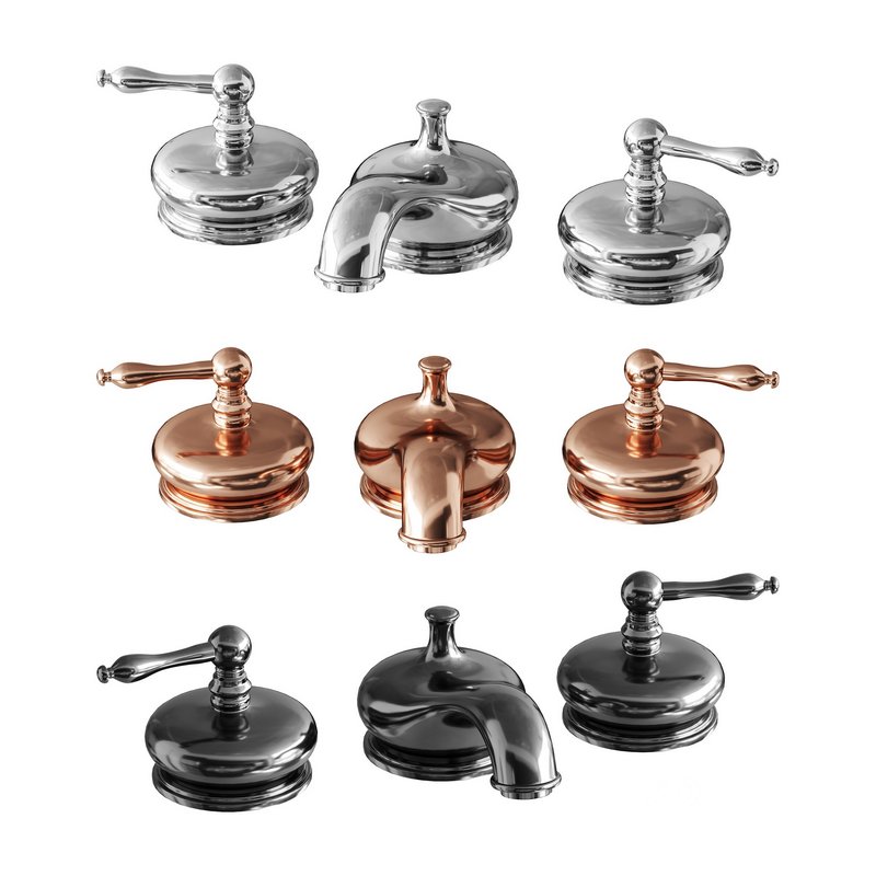 Chrome Widespread Bathroom Image 1