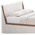MALENA WHITE BOUCLE KING BED - Thumbnail 13