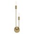 Modern Mid Century Brass Wall Sconces - Thumbnail 1