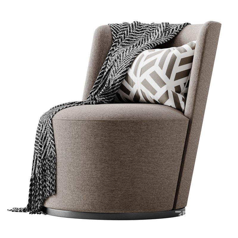 GALAPAGOS UPHOLSTERED ARMCHAIR Image 1