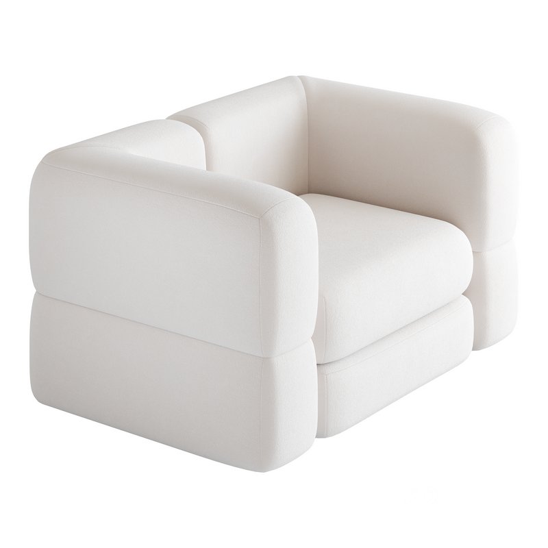 Armchair Brera Velor Cherry Image 14