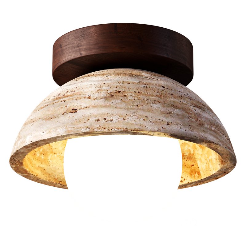 Semi Flush Mount Ceiling Light Image 3