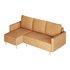 Corner sofa Beller Textile Yellow - Thumbnail 14