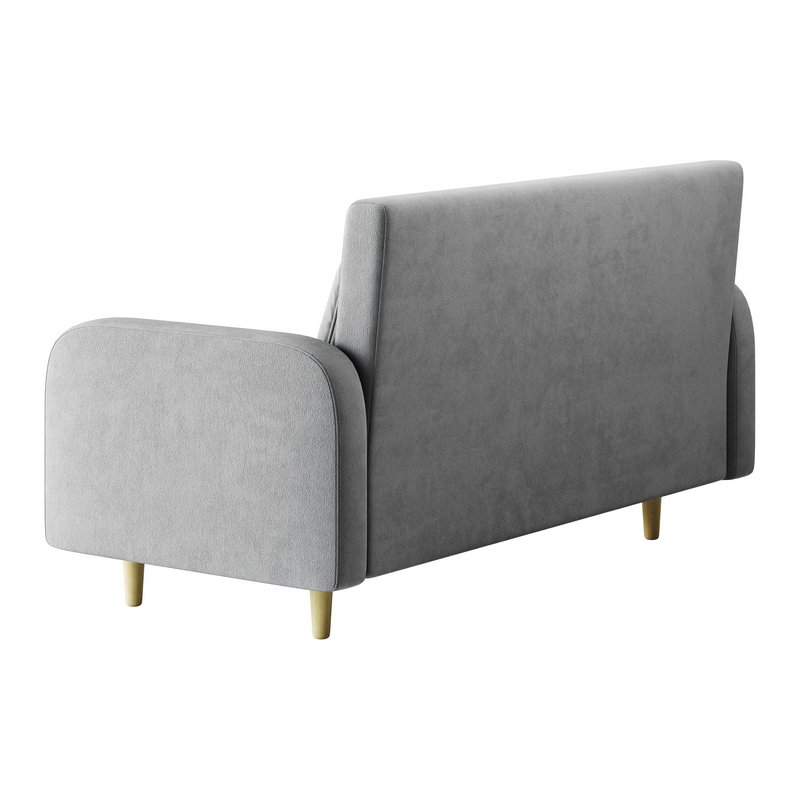 Contemporary Seats 2 Solid Color Sofa Image 15