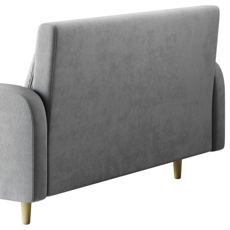 Contemporary Seats 2 Solid Color Sofa Image 16