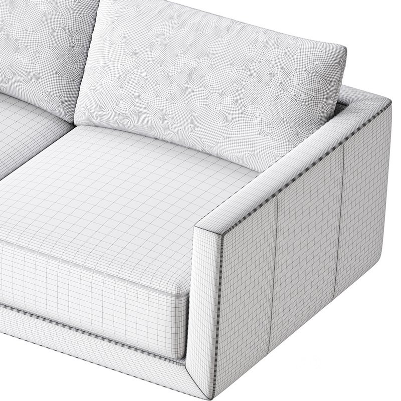 Melbourne Leather Sofa Image 18