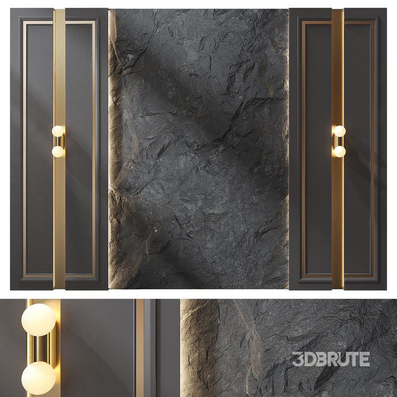 Headboard Wall Panel Decor vs Astrolighting Image 1