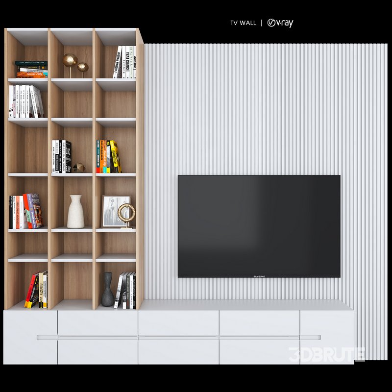 TV Wall Shkafulkin Stenka Dakota Image 1