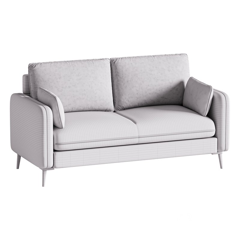 Faux Leather Sofa Image 18