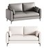 Faux Leather Sofa - Thumbnail 1