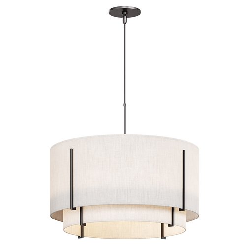 Exos Large Double Shade Pendant