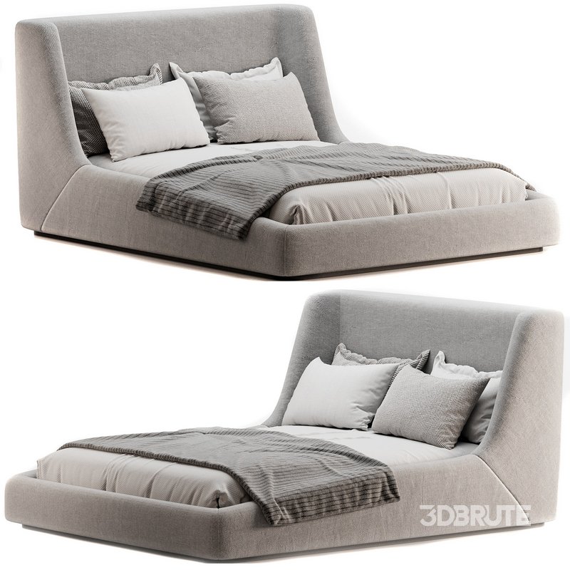 Paloma Bed Sattley Fog Image 1