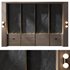 Headboard Wall Panel & Lyra Wall Twin Decor - Thumbnail 1