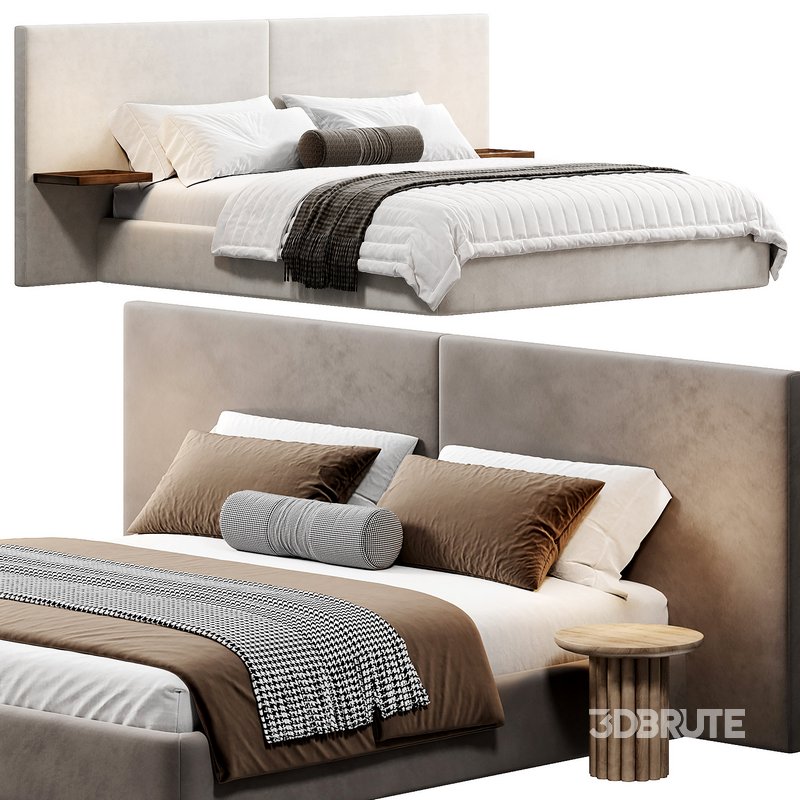 Lit coffre en MDF, BLANDINE Bed by BOBOCHIC Image 2
