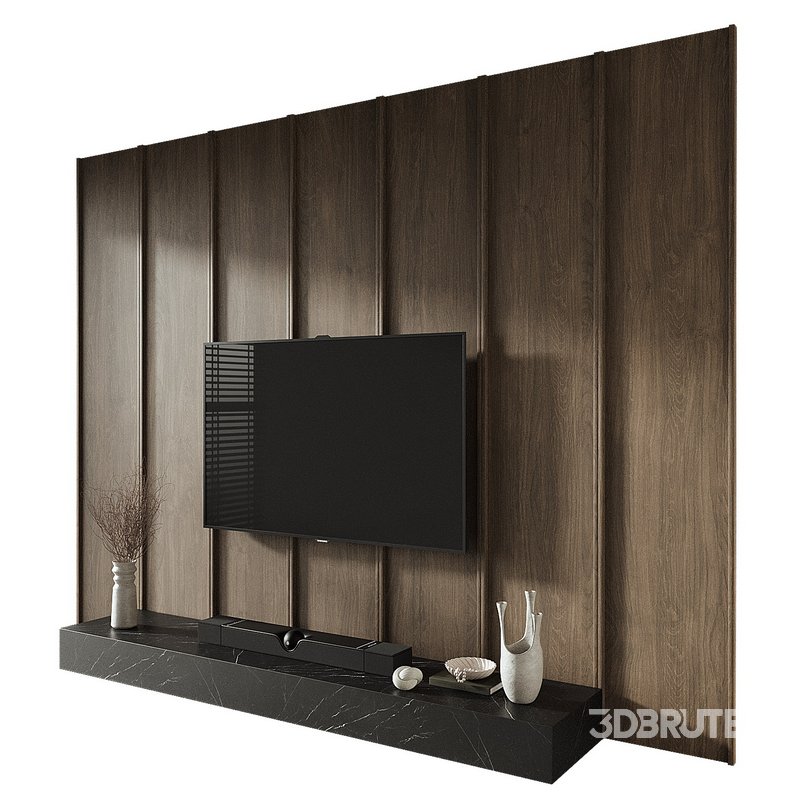 TV WALL set 008 Image 1