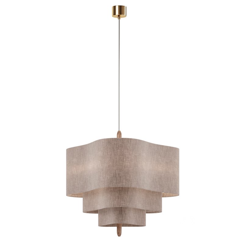 HANGING LAMP,PEBBLE M,ECRU Image 3