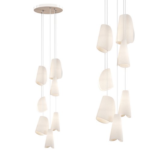 Petal shaped pendant lamp BOCCI 21.7