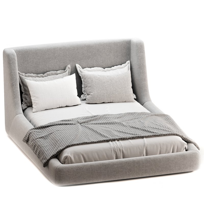 Paloma Bed Sattley Fog Image 2