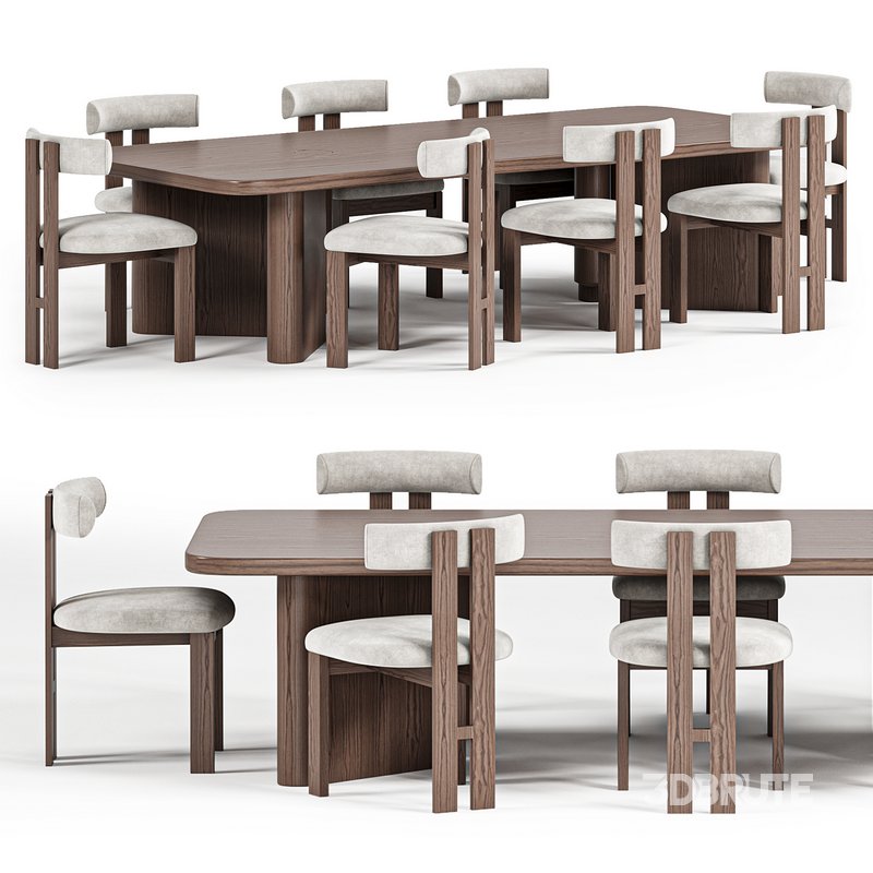 Tabmi Dining Table,Hygiea Chair Image 2