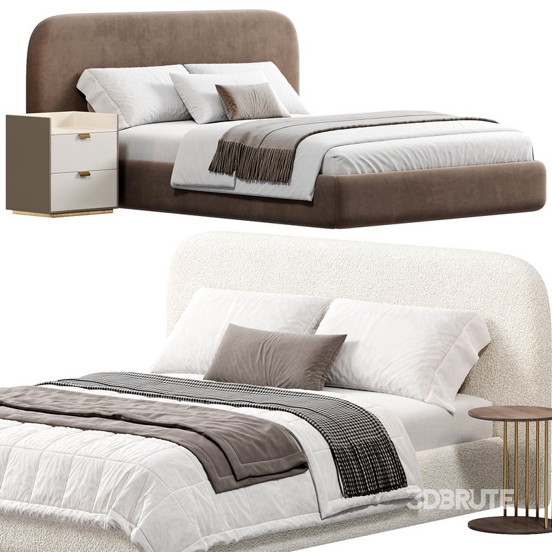 Marlene Bed, Ivory By Highfashionhome Image 3