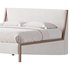 MALENA WHITE BOUCLE KING BED - Thumbnail 3