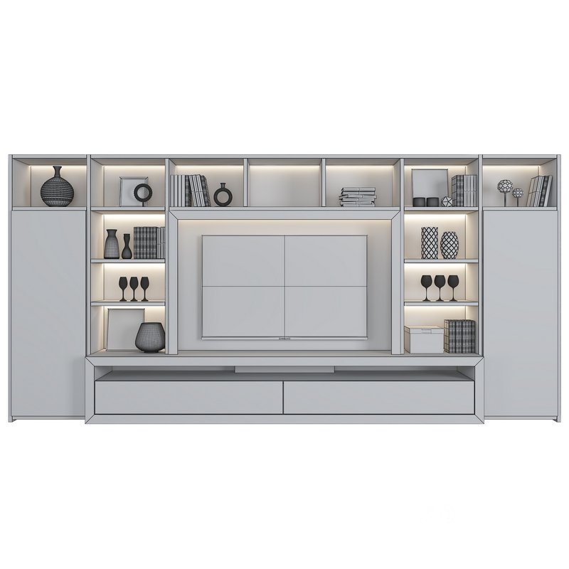 TV Wall Set 16 Image 2